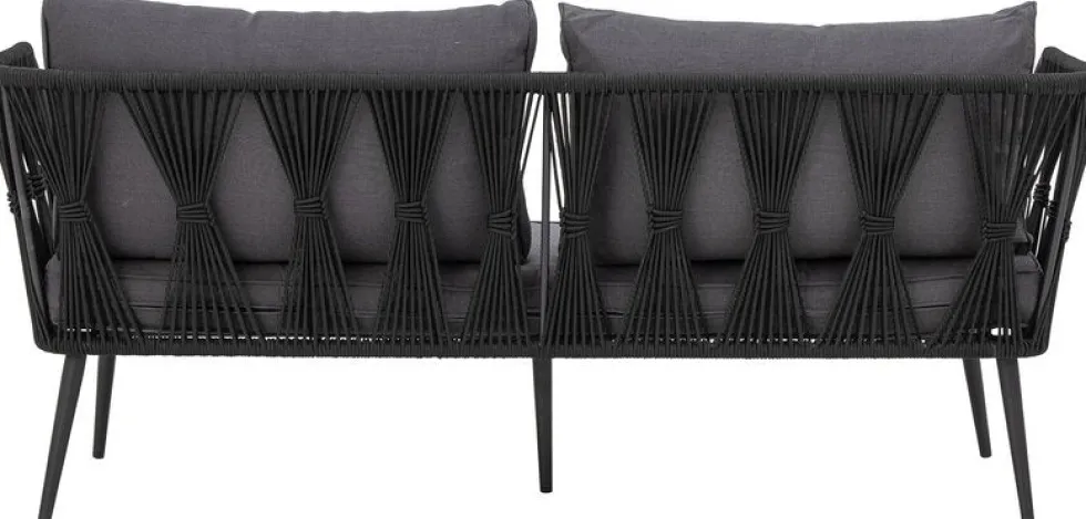 Pavone Canapé Noir Métal - Bloomingville