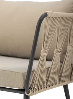 Pavone Chaise De Salon Marron Métal - Bloomingville