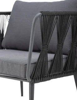Pavone Chaise De Salon Noir Métal - Bloomingville