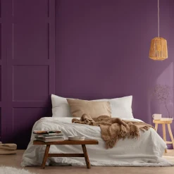 Peinture végétale velouté Aubergine 100ML - Pure & Paint