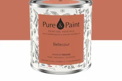 Peinture végétale velouté Bellecour 0,5L - Pure & Paint