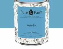 Peinture végétale velouté Belle île 2,5L - Pure & Paint