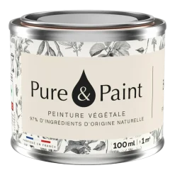 Peinture végétale velouté Bouleau 100ML - Pure & Paint