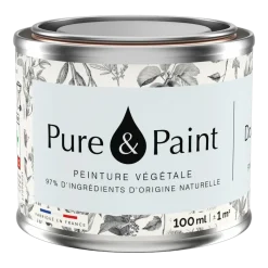 Peinture végétale velouté Doux matin 100ML - Pure & Paint