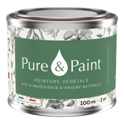 Peinture végétale velouté Forêt 100ML - Pure & Paint