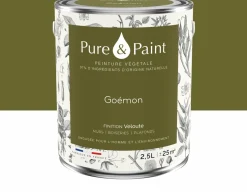 Peinture végétale velouté Goémon 2,5L - Pure & Paint