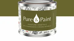 Peinture végétale velouté Goémon 100ML - Pure & Paint