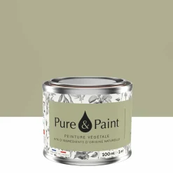 Peinture végétale velouté Lézard 100ML - Pure & Paint