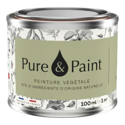 Peinture végétale velouté Lézard 100ML - Pure & Paint