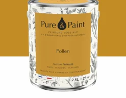 Peinture végétale velouté Pollen 2,5L - Pure & Paint