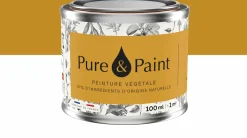 Peinture végétale velouté Pollen 100ML - Pure & Paint