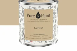 Peinture végétale velouté Sarrasin 0,5L - Pure & Paint