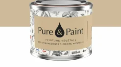 Peinture végétale velouté Sarrasin 100ML - Pure & Paint