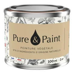 Peinture végétale velouté Sarrasin 100ML - Pure & Paint