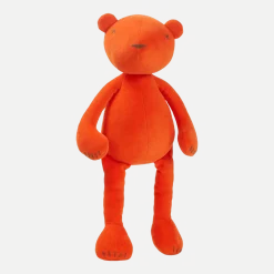 Peluche ours orange Jermaine - Adada
