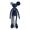 Peluche rat bleu grand Hector - Adada