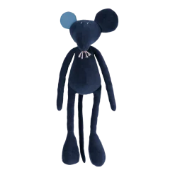 Peluche rat bleu grand Hector - Adada