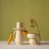 Petite assiette en céramique jaune Unison - Schneid Studio