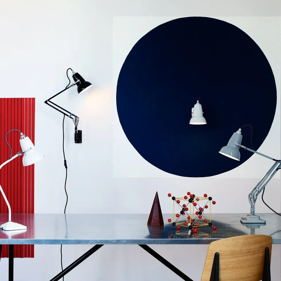 Petite lampe de bureau noire 50 cm Original 1227 Mini - Anglepoise