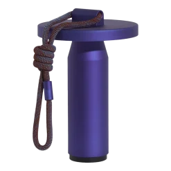 Petite lampe nomade en aluminium bleu Quasar - Petite Friture