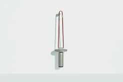 Petite lampe nomade en aluminium gris Quasar - Petite Friture