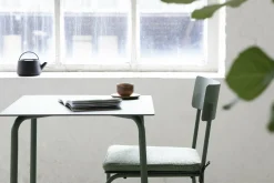 Petite table en aluminium vert August - Serax