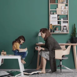Petite table grise Flex - Nuki Shop
