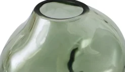 Petit vase en verre Gleam Olive - HKLIVING