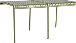 Pied central pour banc de jardin en acier peint olive Palissade - HAY