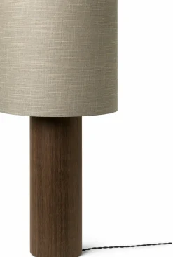 Pied de lampadaire en chêne 18 x 70 cm Post - Ferm Living