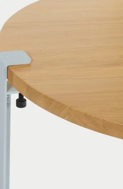 Pied de table en acier bleu pâle 43 cm - TIPTOE