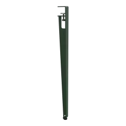 Pied d'extérieur en acier vert sapin 75 cm Midi - TIPTOE