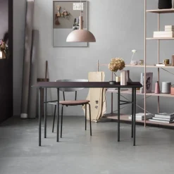 2 Pieds de table noirs W68 Mingle - Ferm Living