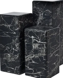 Pilier aspect marbre noir 33x76,2cm - Pols Potten