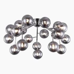 Plafonnier argenté Dallas - Maytoni