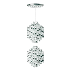 Plafonnier argenté Spiral SP2 - Verpan