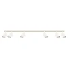 Plafonnier en acier beige118x6x16cm Ring 6L - Sollux
