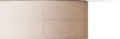 Plafonnier en acier et lin naturel 20x50cm Hashira - Audo