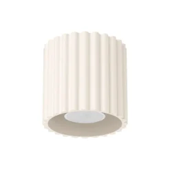 Plafonnier en aluminium beige 10 cm Aura 1 - Sollux