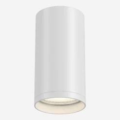 Plafonnier en aluminium blanc 10 x 5,2 cm Focus S - Maytoni