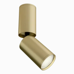 Plafonnier en aluminium or menthe 19,2 x 5,2 cm Focus S - Maytoni