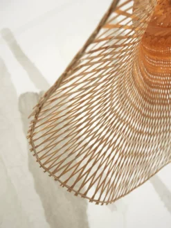 Plafonnier en bambou naturel 65x20 cm Ibiza - Good & Mojo