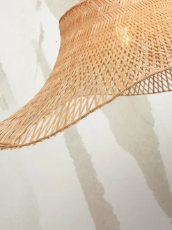 Plafonnier en bambou naturel 65x20 cm Ibiza - Good & Mojo