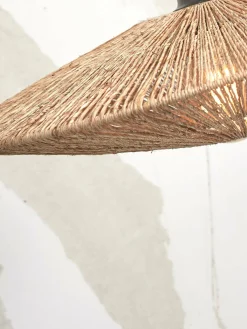Plafonnier en bambou naturel 55x14 cm Iguazu - Good & Mojo