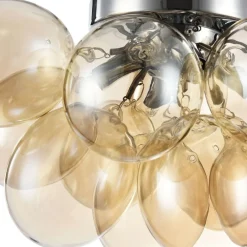 Plafonnier en métal cognac 38 cm Balbo - Maytoni