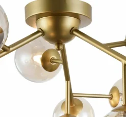 Plafonnier en métal doré 60 cm Dallas - Maytoni