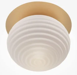 Plafonnier en métal doré 32x28cm Reels - Maytoni