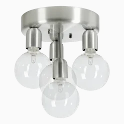 Plafonnier en métal silver 23 cm Regal - Belid