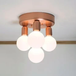 Plafonnier en métal silver 23 cm Regal - Belid