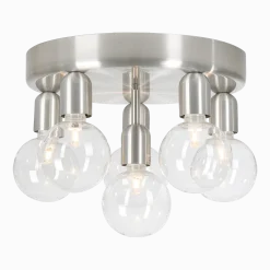Plafonnier en métal silver 32 cm Regal - Belid